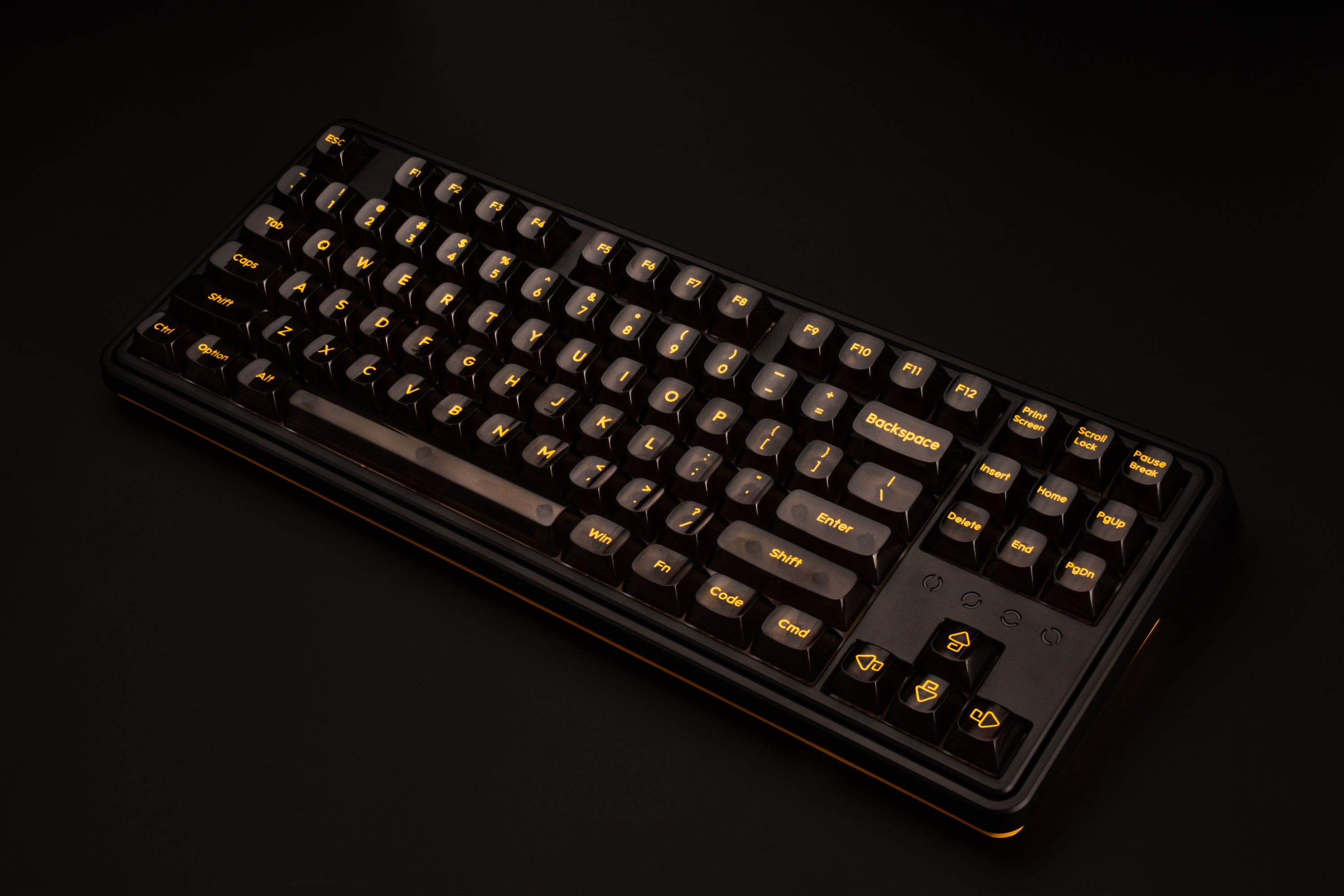 Oshid Night Hawk Keycaps - 118 Keys