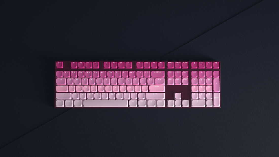 Oshid Colorist PBT Dye-sub Keycaps