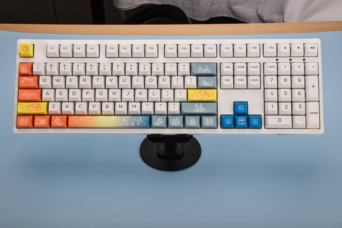 Oshid Party Time PBT Dye-sub Keycaps - 118 Keys